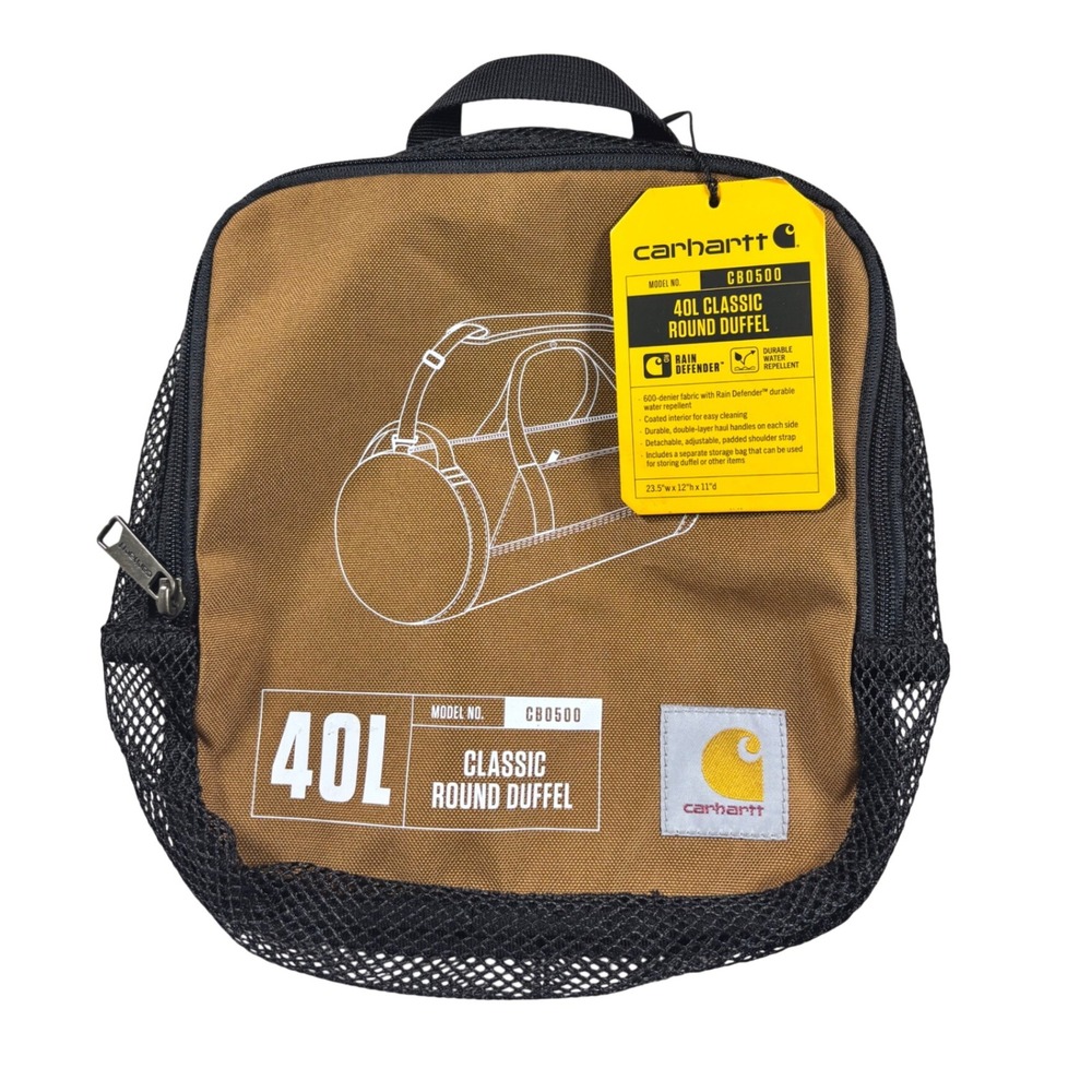 Carhartt CB0500 Travel Packing Cube NWT **No Duffle Included**